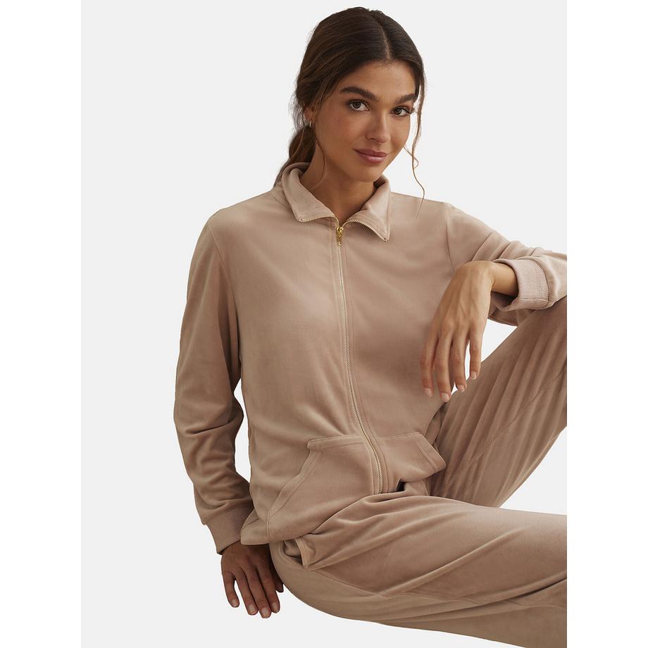 Selmark Freizeitkleidung und Pyjama Set mit Reissverschluss Jacke SPORTP90  
