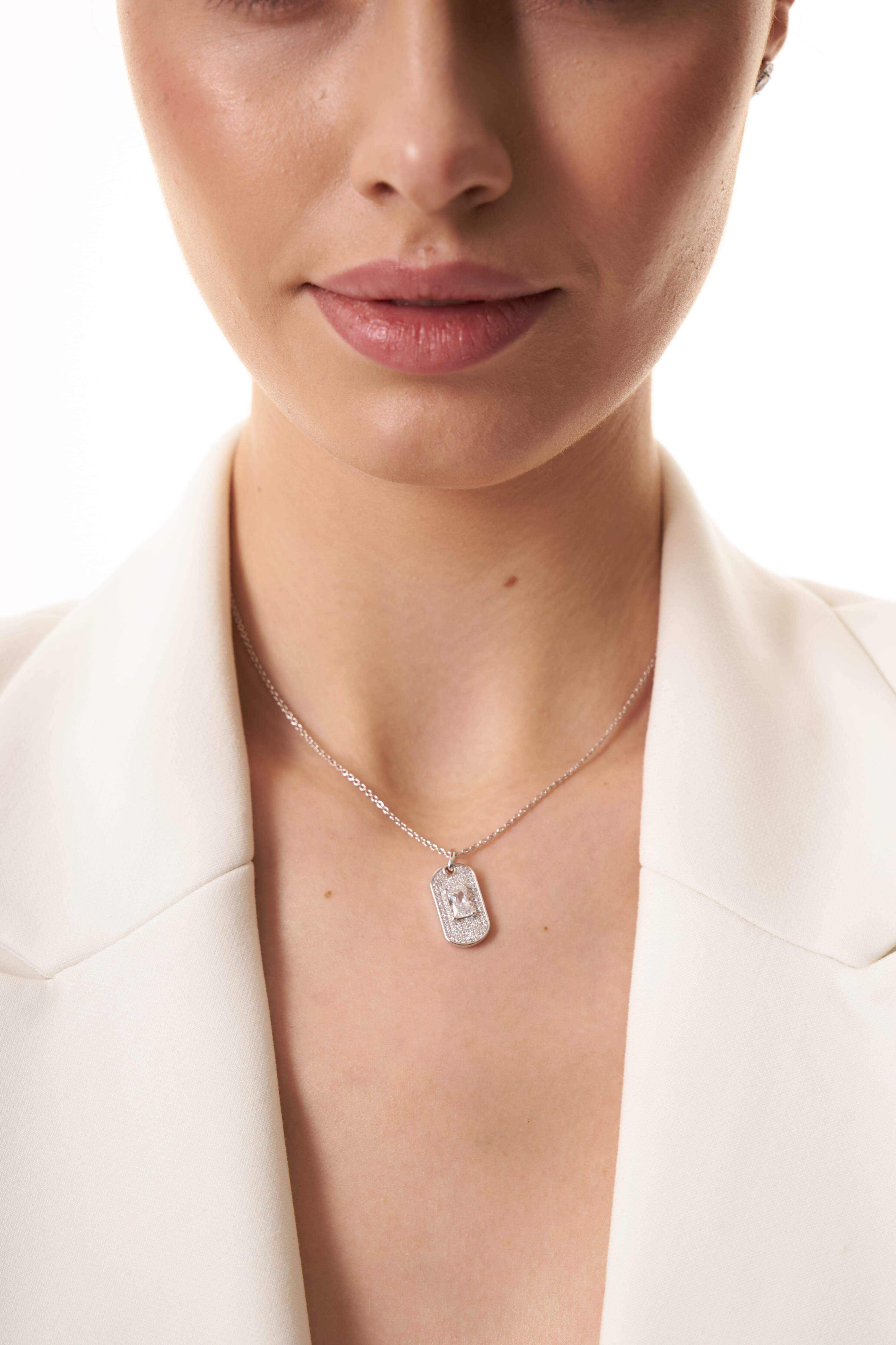 NATKINA  Geometry Modern Pendant Necklace 