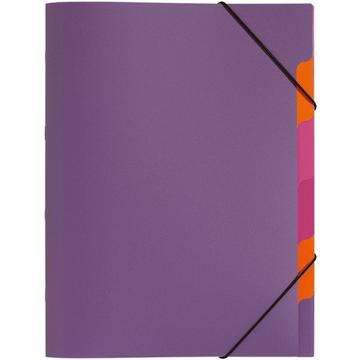 PAGNA Ordnungsmappe A4 41803-12 lilac 5-teilig