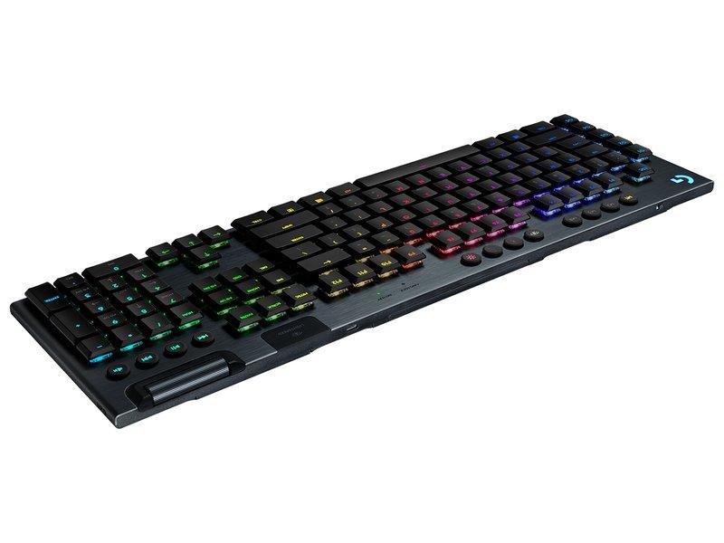 logitech G  G915 clavier RF sans fil + Bluetooth QWERTZ Allemand Charbon 