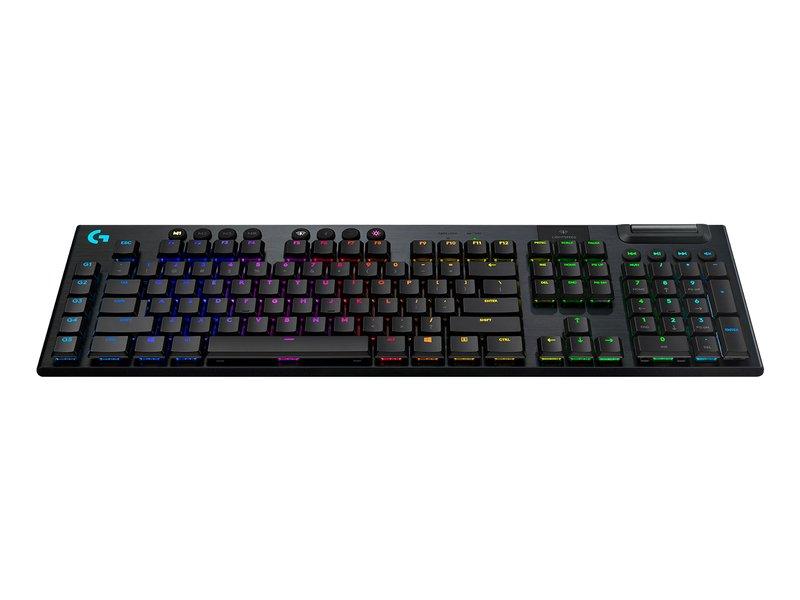 logitech G  G915 clavier RF sans fil + Bluetooth QWERTZ Allemand Charbon 