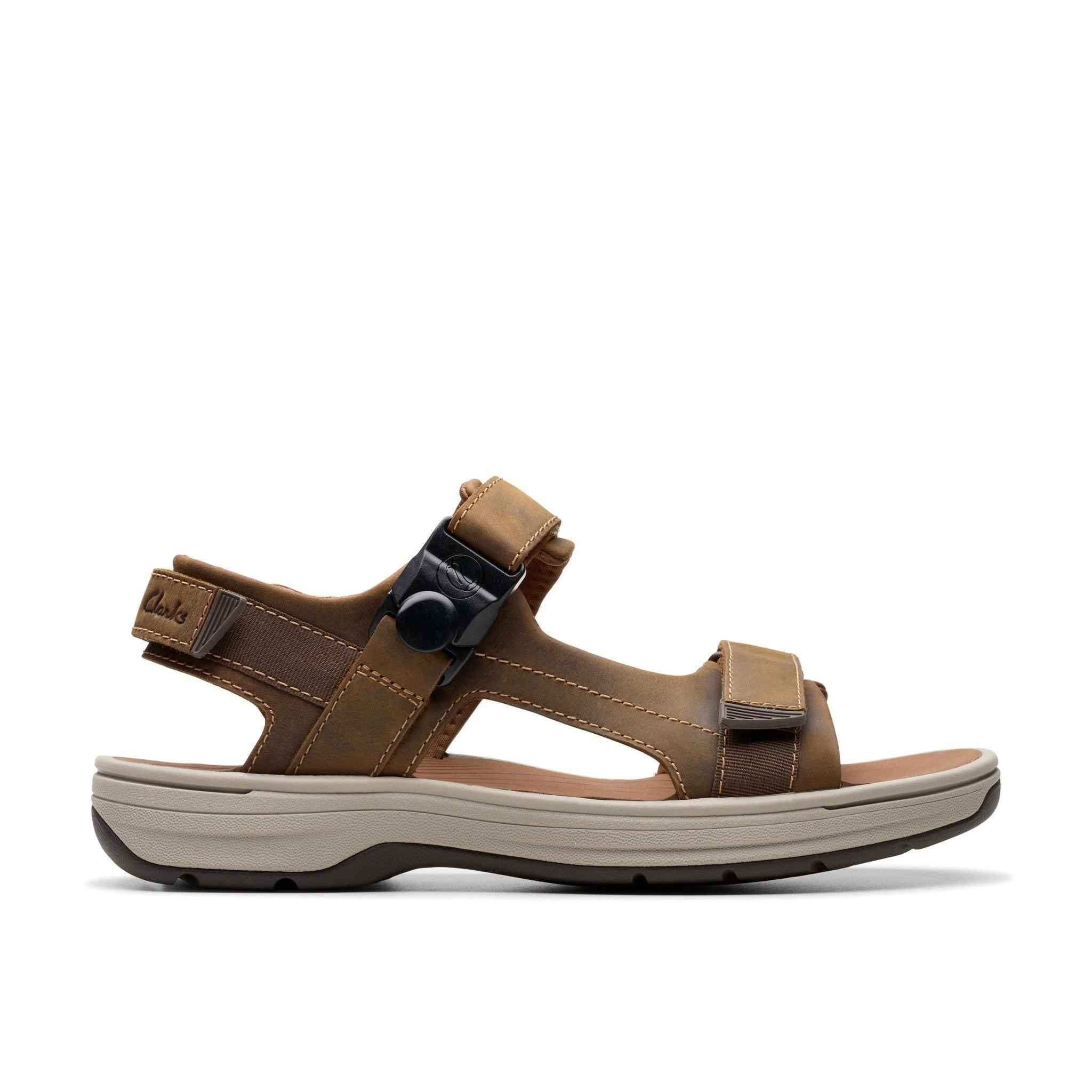 Image of Saltway Trail - Leder Sandale Herren Braun 44