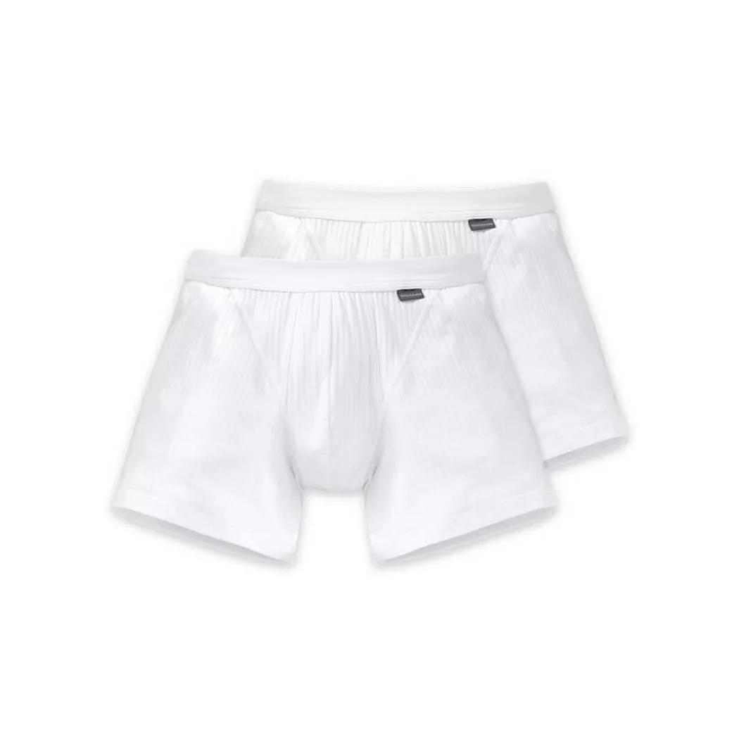 Schiesser - Authentic Shorts, für Herren, Weiss, Größe M