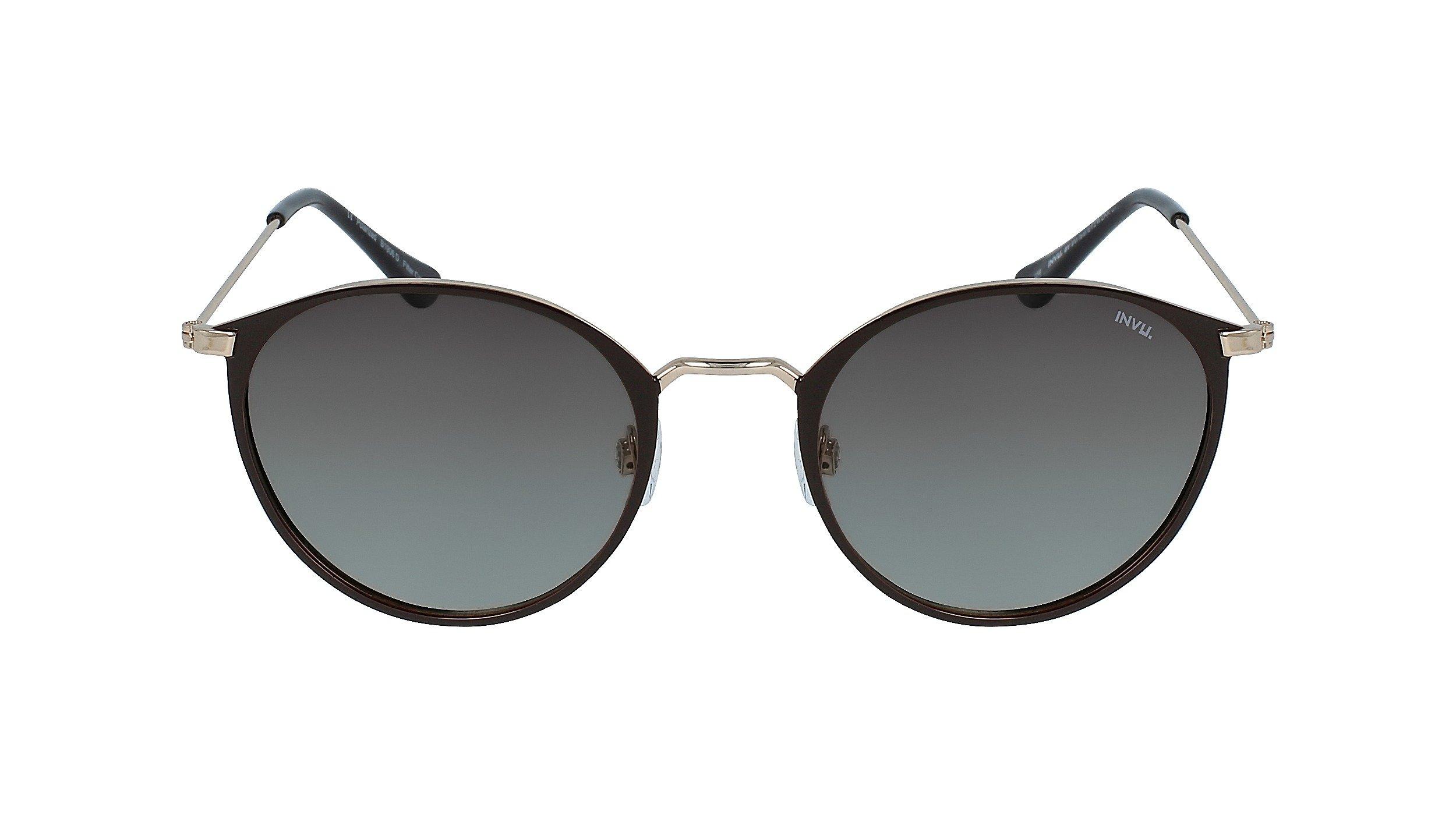 Image of Polarisierte Sonnenbrille Mit Etui Damen Erdbraun ONE SIZE