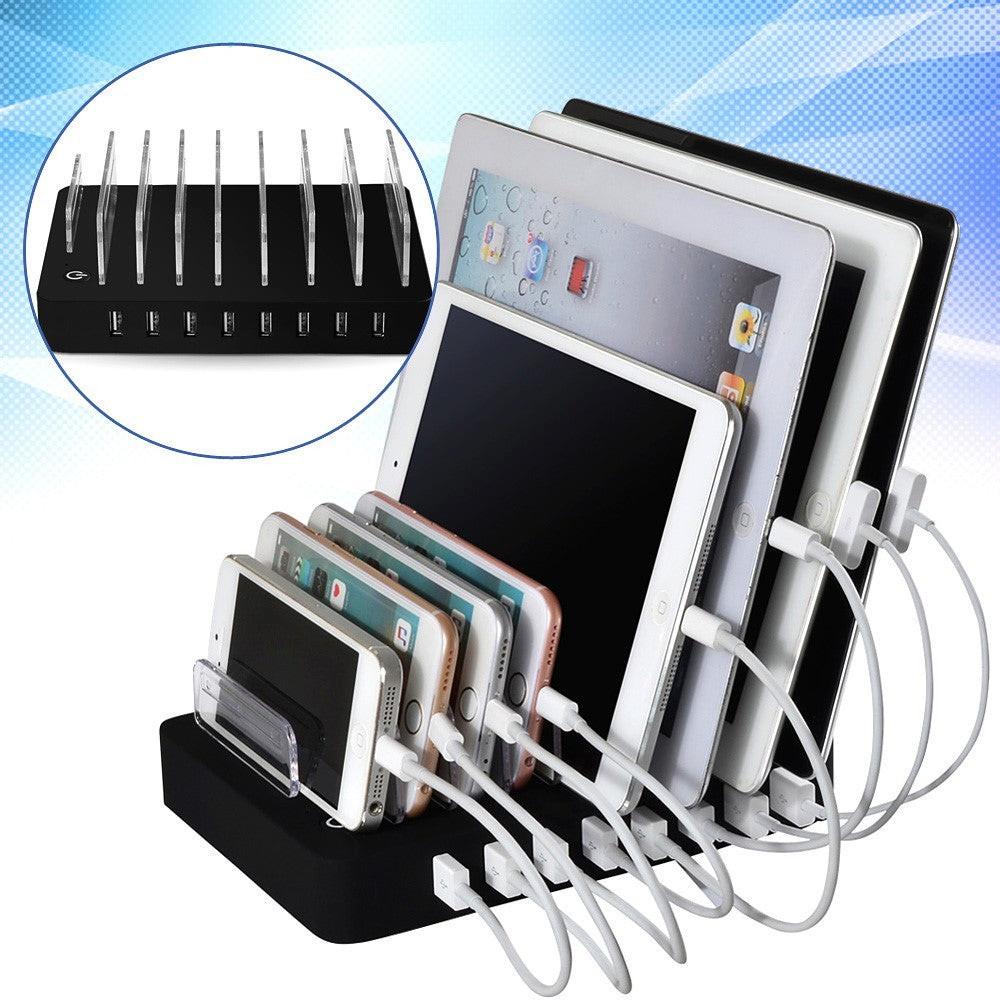 Image of Handy Ladestation Schnelle Docking Station Mit 8 Anschlüssen