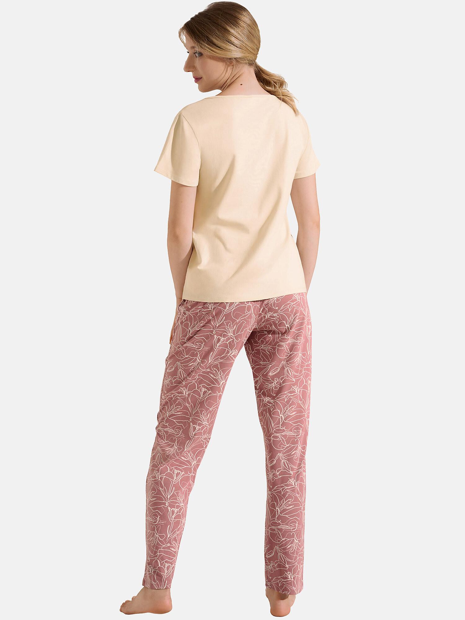 Lisca  Pyjama pantalon t-shirt manches courtes Nina 