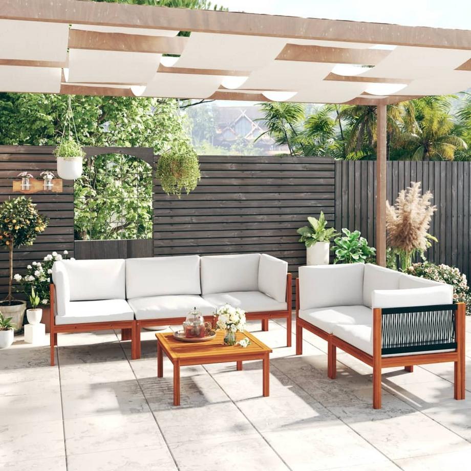 VidaXL set divano da giardino  