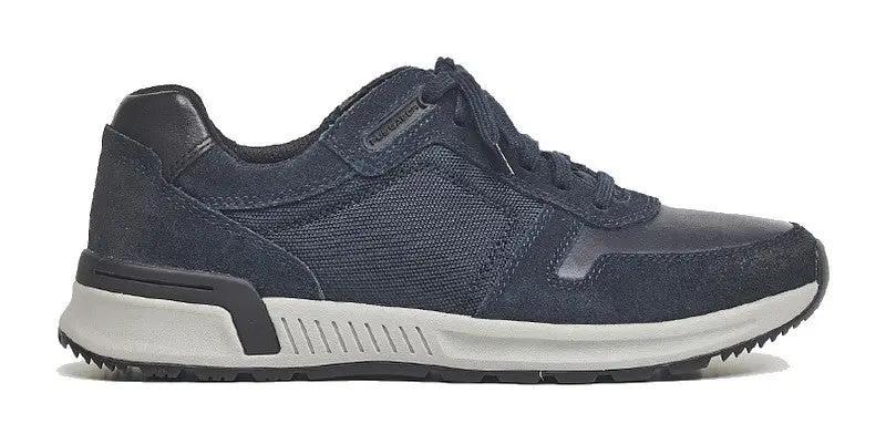 Image of 1007.10.02 - Leder Sneaker Herren Blau 43.5