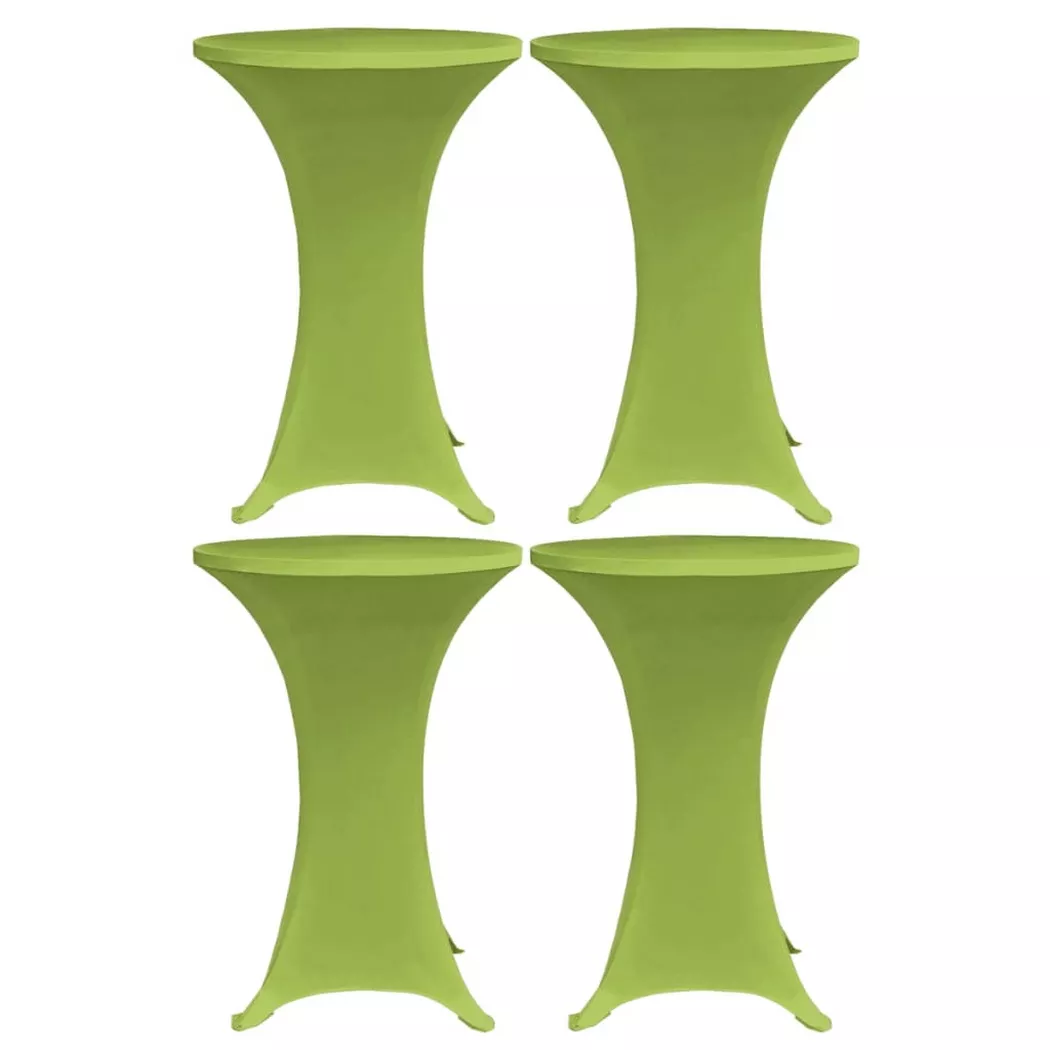 VidaXL - Housse de table tissu, One Size, Vert