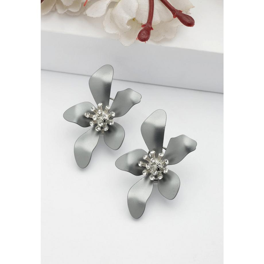 AVANT-GARDE PARIS  Florale Steckerohrringe 