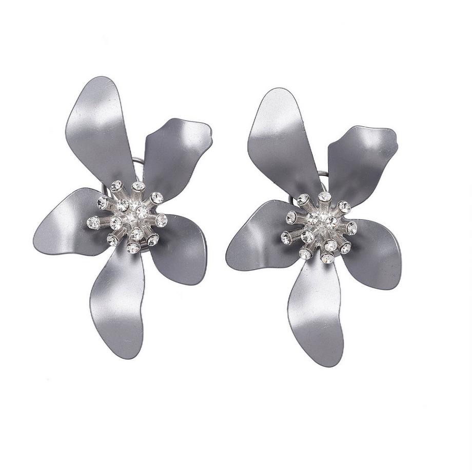 Florale Steckerohrringe