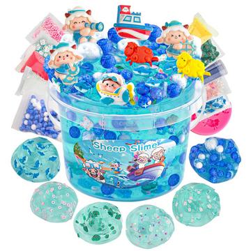 Kit Clear Slime 8 paquets de Slime Add-Ins