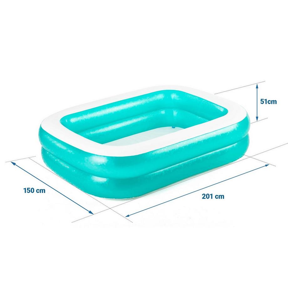 B2X  Piscina gonfiabile per famiglie 201 x 150 x 51 cm Bestway 54005 