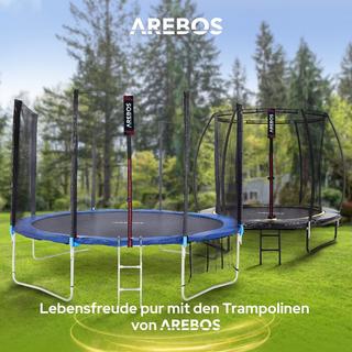 Arebos  Trampolin Netz für 8 Stangen 