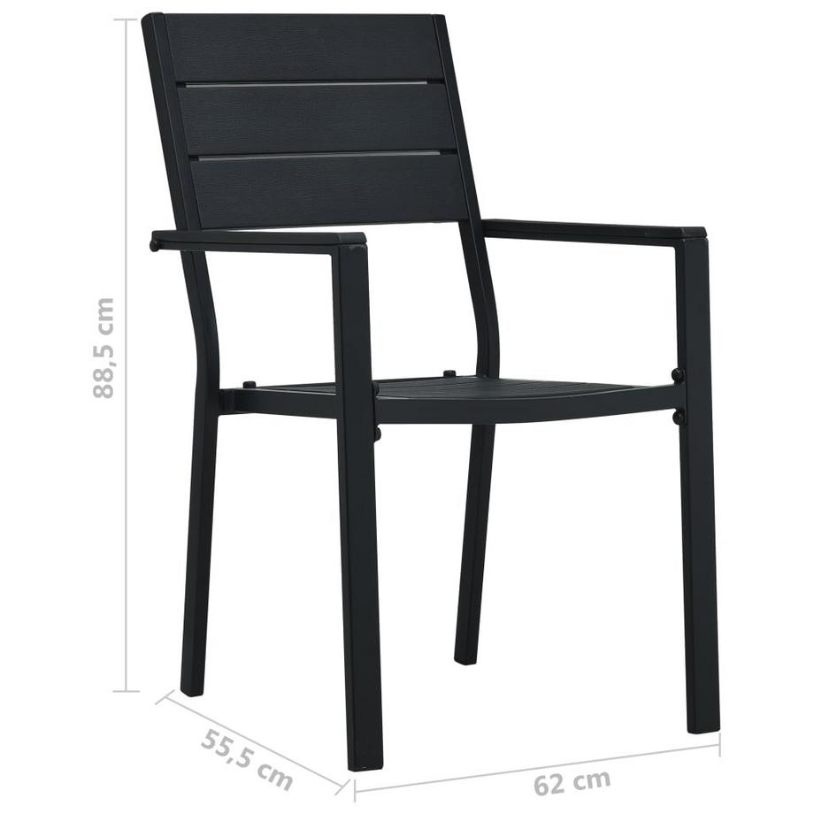 VidaXL sedia da giardino Legno  