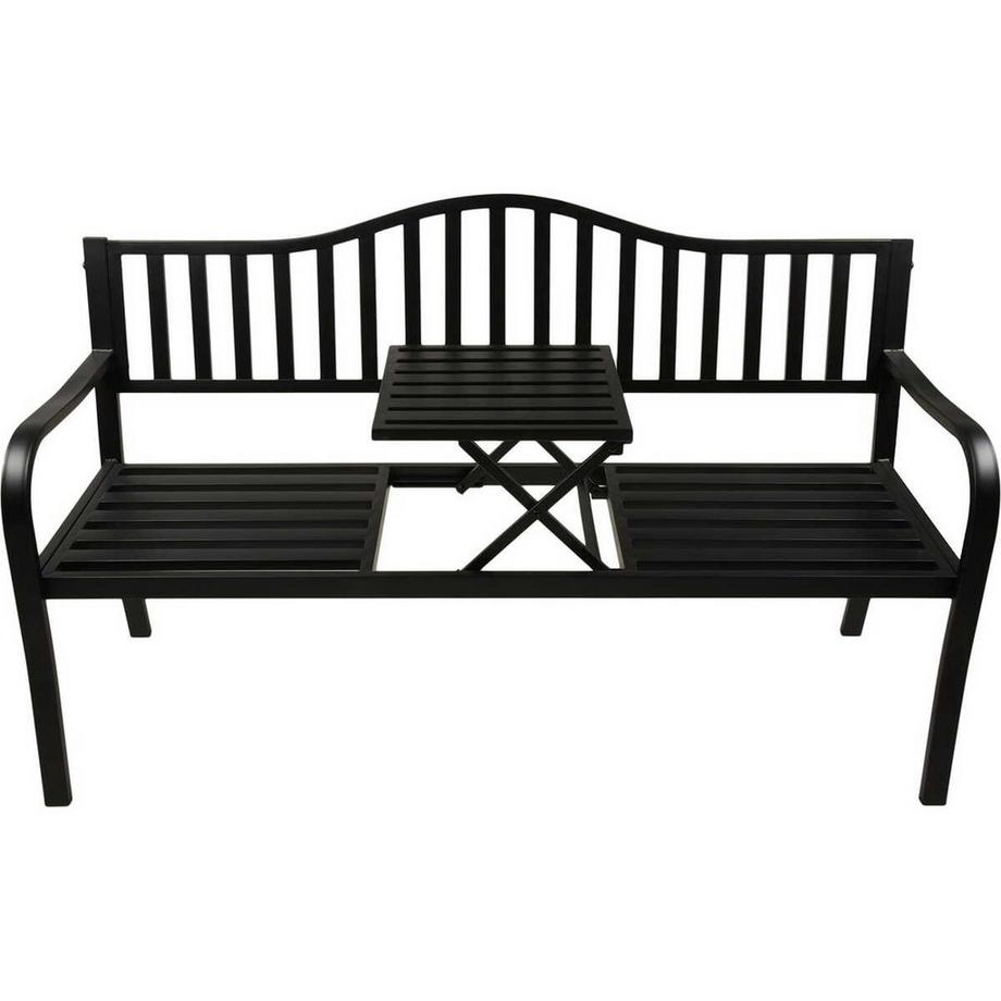 mutoni Gartenbank Segula Stahl anthrazit 150  