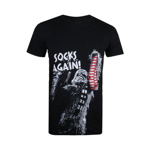 Image of Socks Again Tshirt Herren Schwarz S