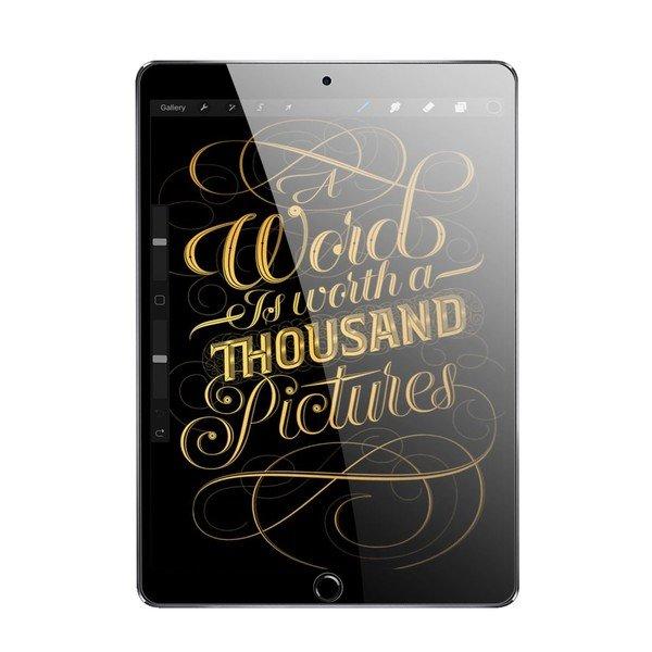 Image of iPad Pro 12.9 - Dux Ducis Panzerglas Schutzfolie transparent