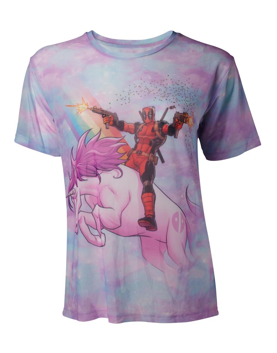 Bioworld  T-shirt - Deadpool - Unicorn 