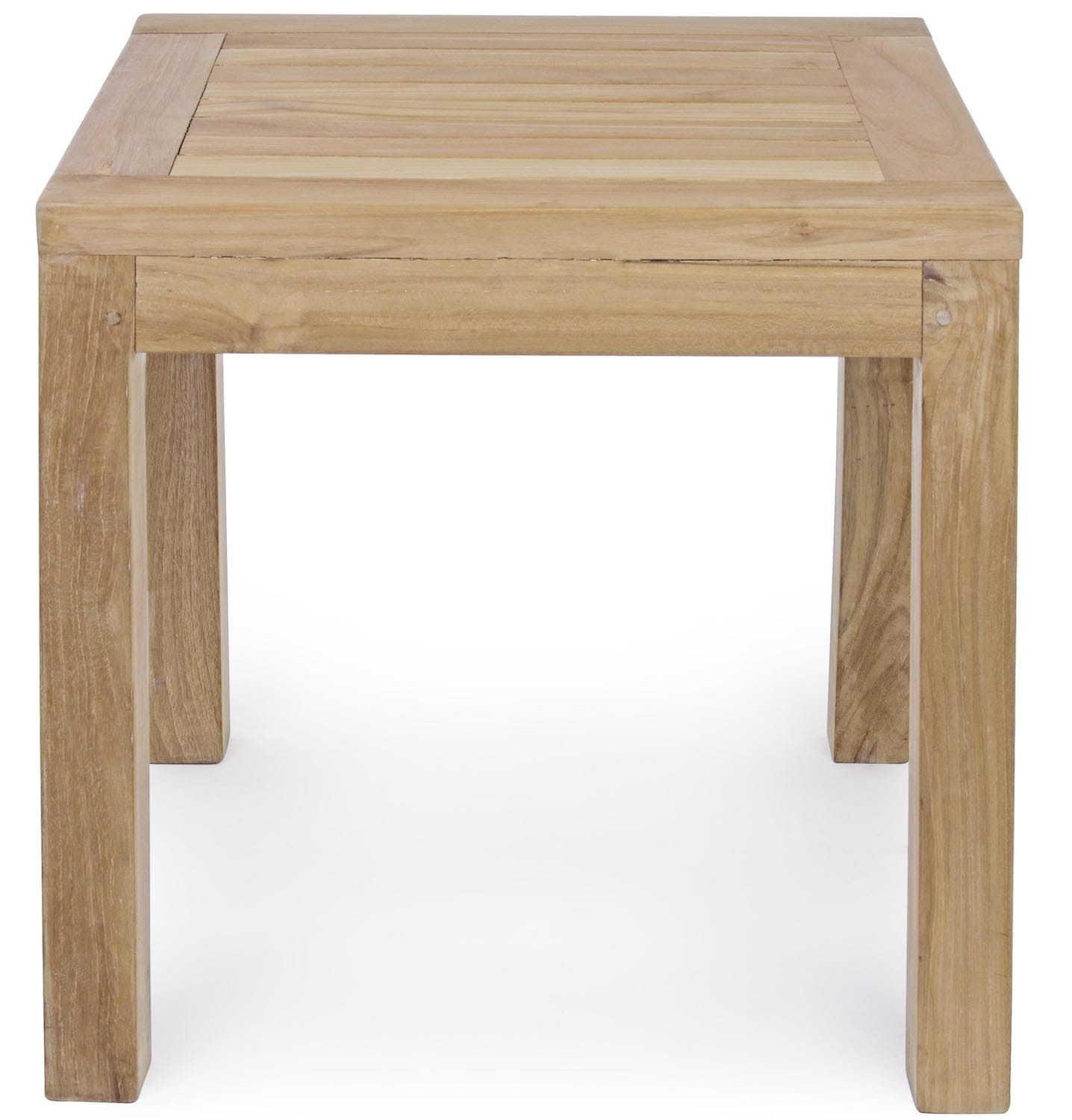 mutoni Tavolino da giardino in legno teak 50x50  