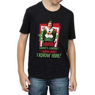 Elf  OMG Santa TShirt 