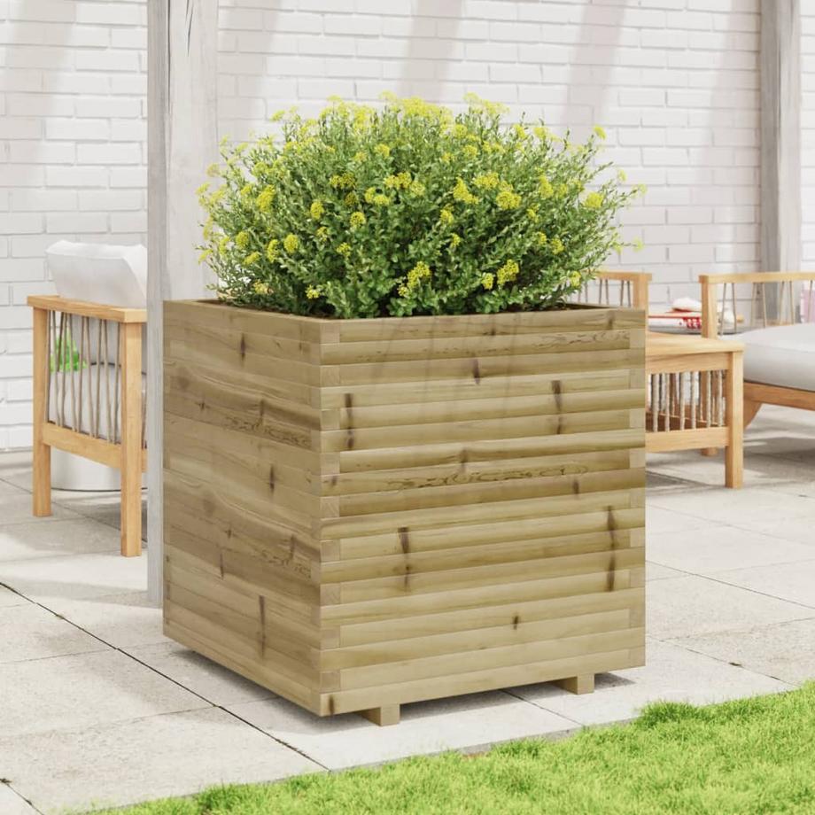 VidaXL fioriera da giardino Legno di pino impregnato  