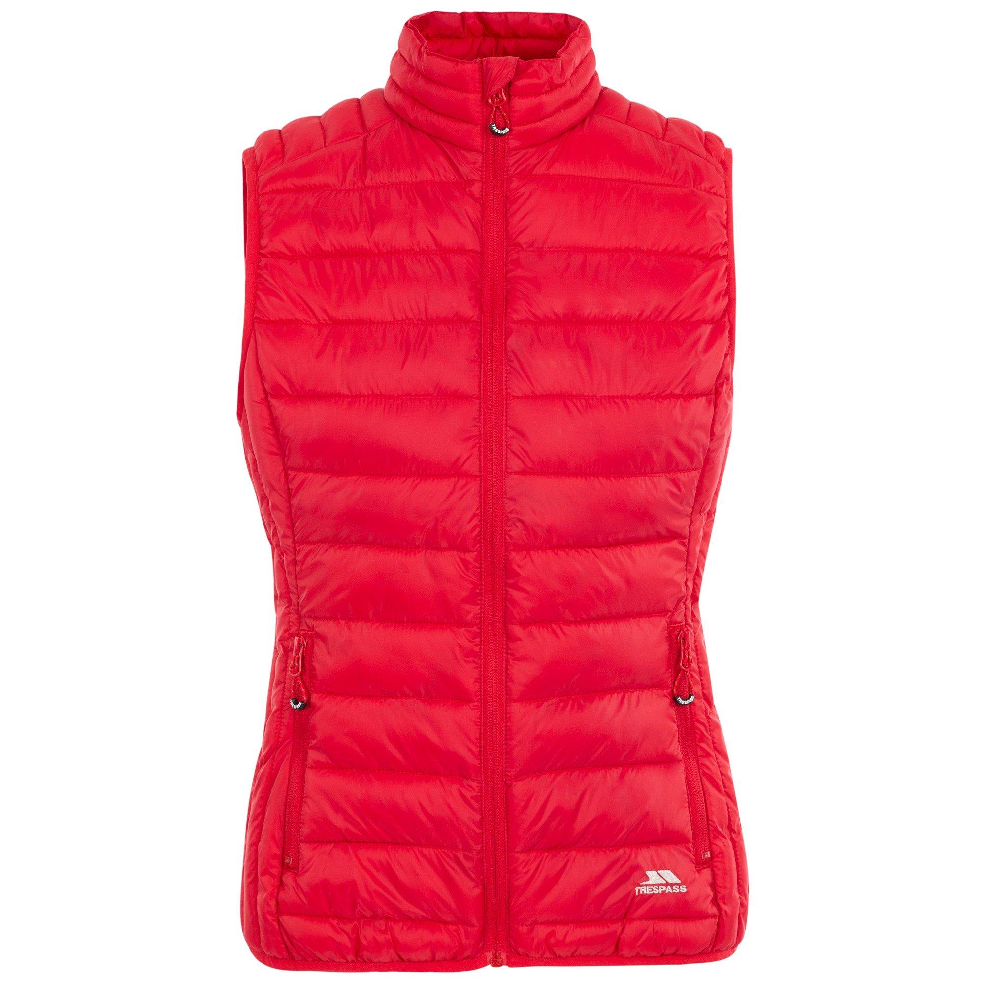 Image of Teeley Weste, Zum Falten Damen Rot Bunt XL