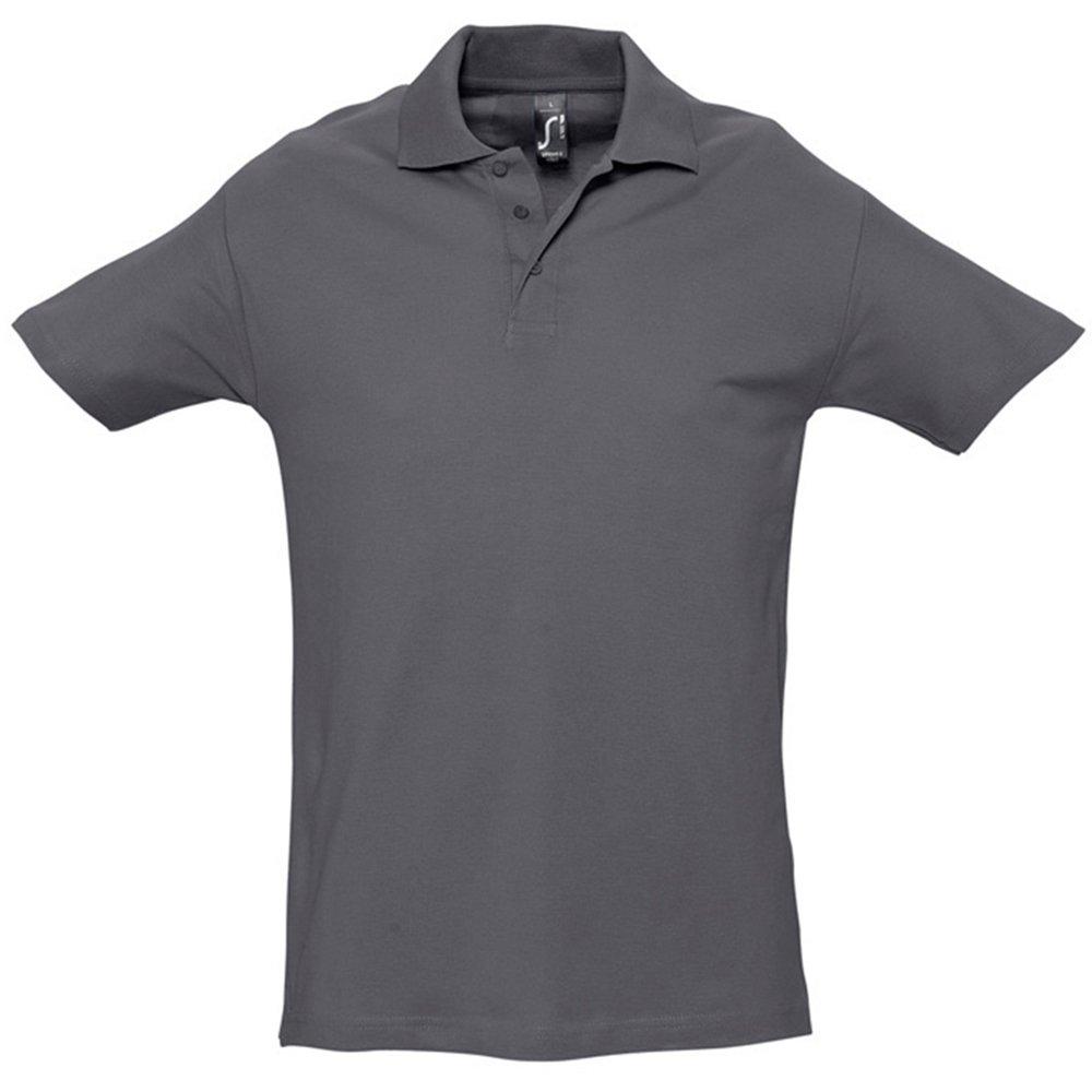 Image of Spring Ii Poloshirt, Kurzarm Herren Grau M