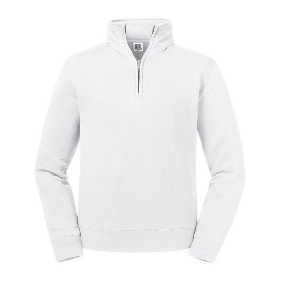 Authentic Sweatshirt mit kurzem Reißverschluss