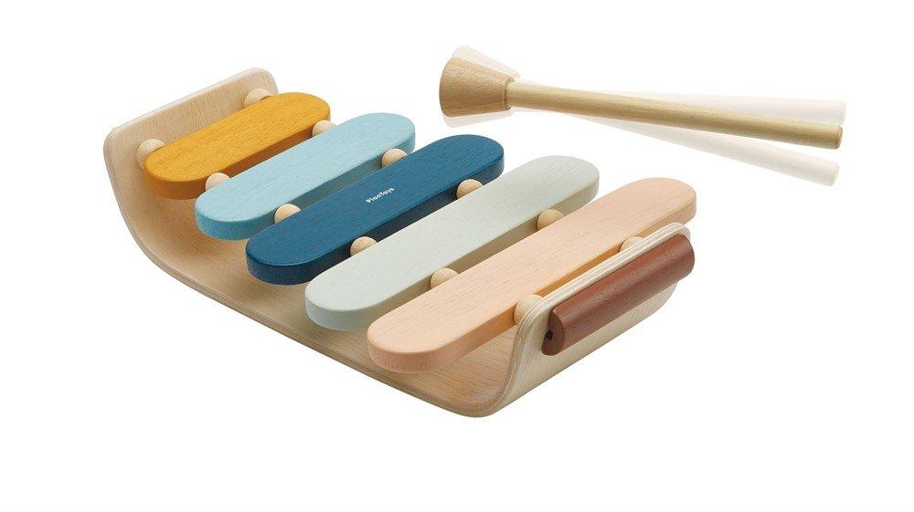 Image of PlanToys Holzspielzeug Ovales Xylophon-Orchard