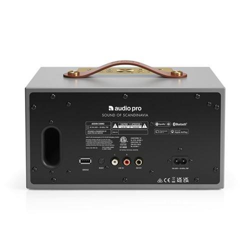 audio pro  Audio Pro C5 MkII Kabelloser Bluetooth-Multiroom-Lautsprecher Grau 