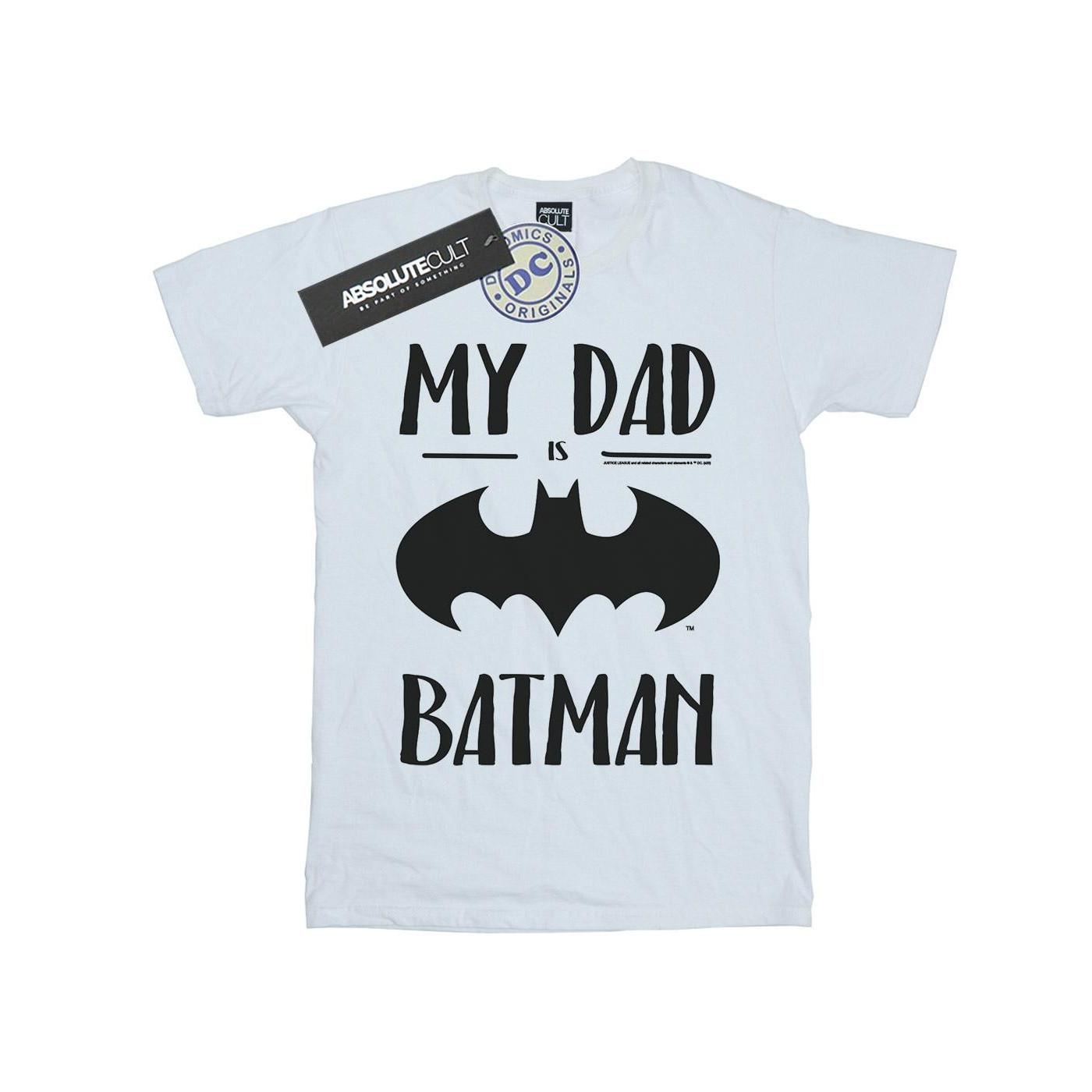 DC COMICS  Tshirt MY DAD IS BATMAN 