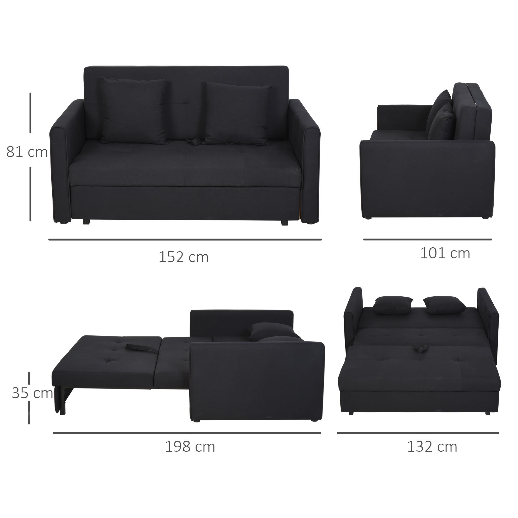 HOMCOM Schlafsofa  