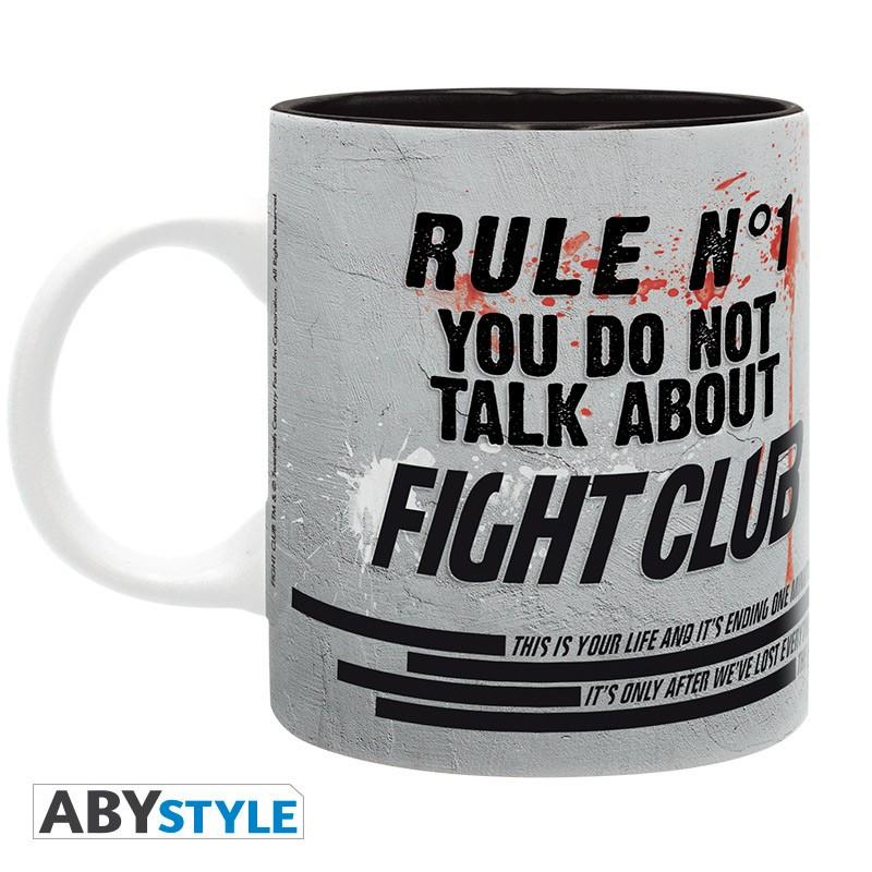 Abystyle  Mug - Subli - Fight Club - Règle N1 