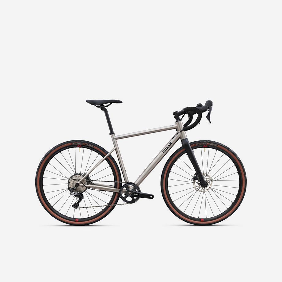 TRIBAN  Gravel bike homme cadre titane 