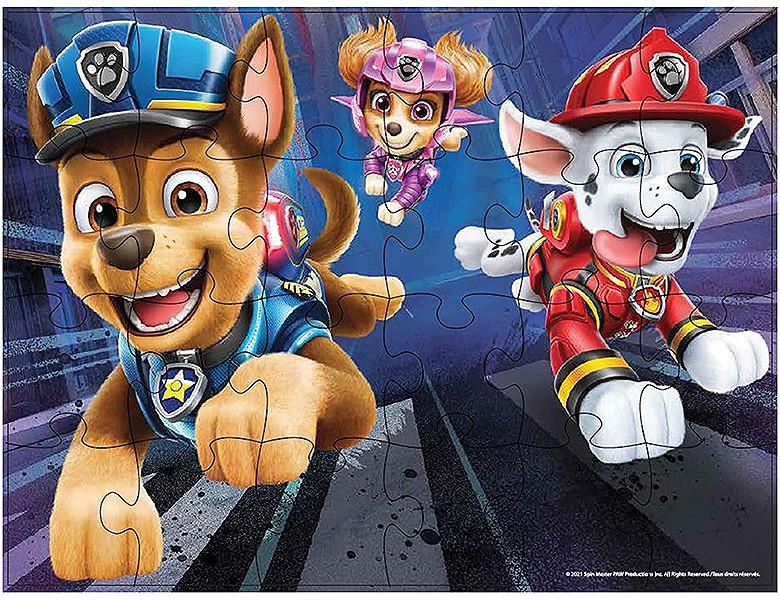 Spin Master  PAW Patrol - Houten Puzzels, 3st. 