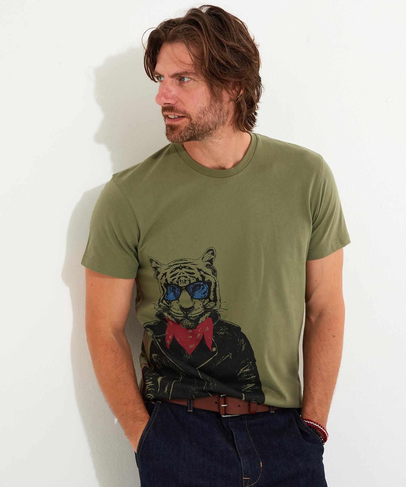 Joe Browns  Tiger-Grafik-T-Shirt 