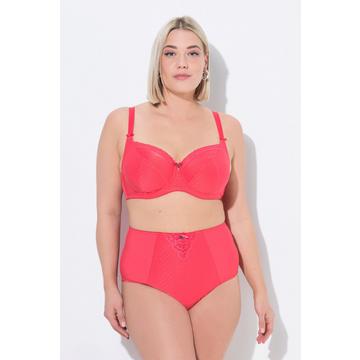 Bügel-BH, Jacquard, Spitzenkante, Cup C - G