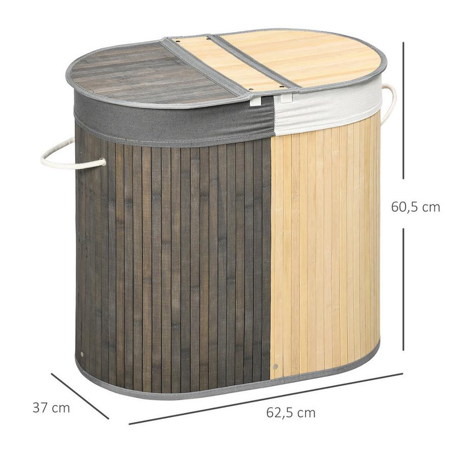 HOMCOM panier à linge  