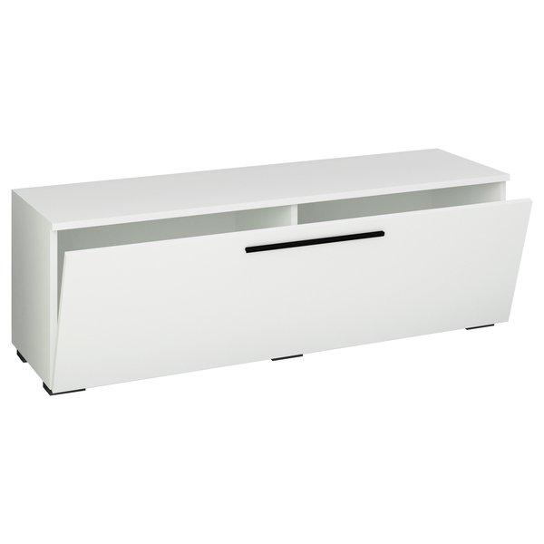 VCM TV Möbel | Lowboard | Fernsehschrank mit breiter Klapptür | Maße H. 39 x B. 115 x T. 40 cm | Fernseh Möbel – Arila M  
