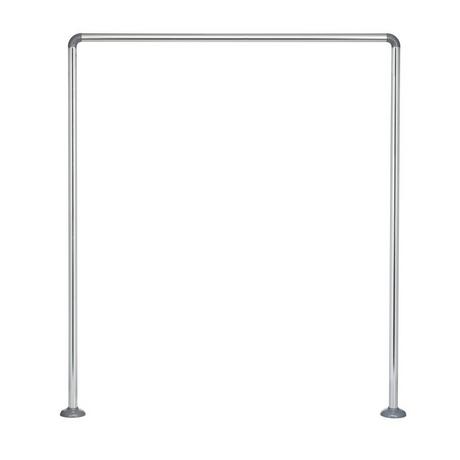 diaqua Barre rideaux de douche Basic chrome  