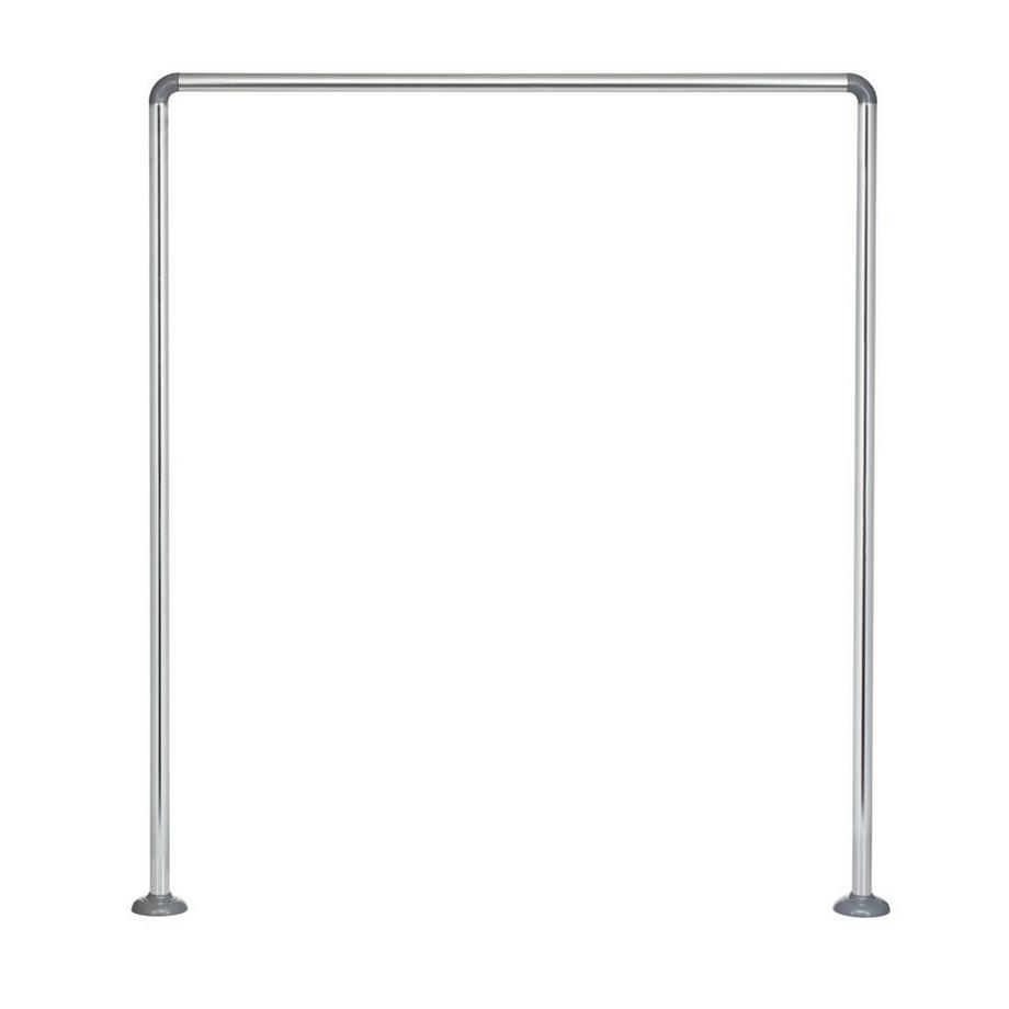 Barre rideaux de douche Basic chrome