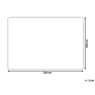 Beliani Tagesdecke aus Acryl Modern DELICE  