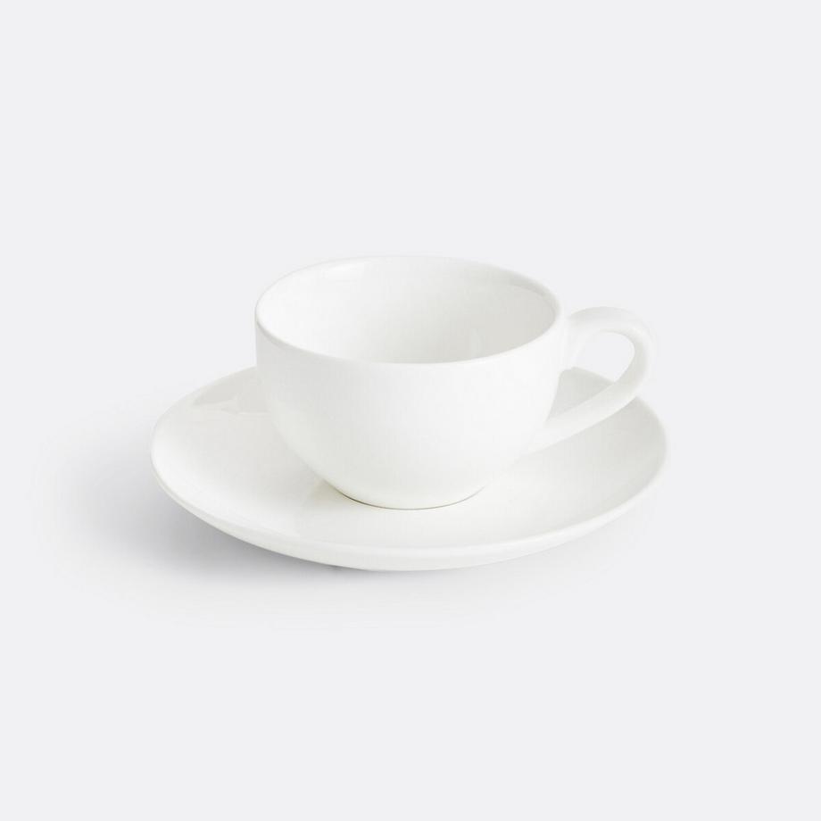 La Redoute Intérieurs 4er-Set Kaffeetassen mit Untertassen Ginny  