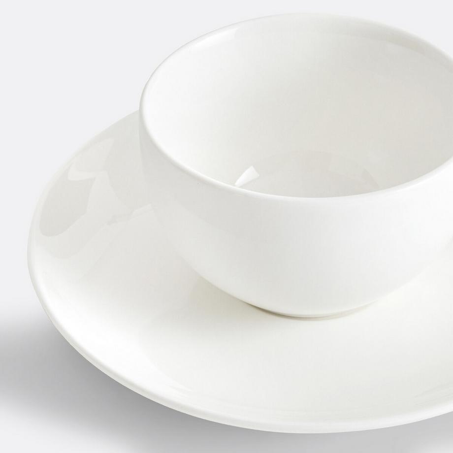 La Redoute Intérieurs 4er-Set Kaffeetassen mit Untertassen Ginny  