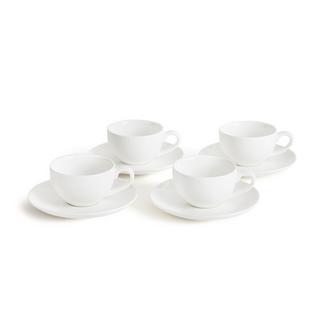 La Redoute Intérieurs 4er-Set Kaffeetassen mit Untertassen Ginny  