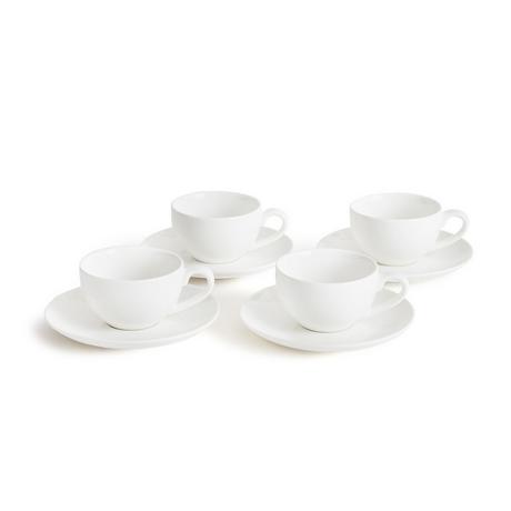 La Redoute Intérieurs Lot de 4 tasses à café et sous-tasses  