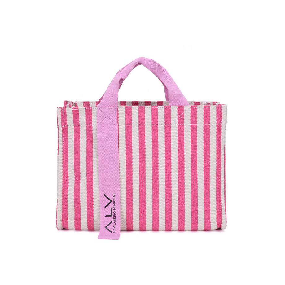 ALV by Alviero Martini Sac Cabas Rayé  