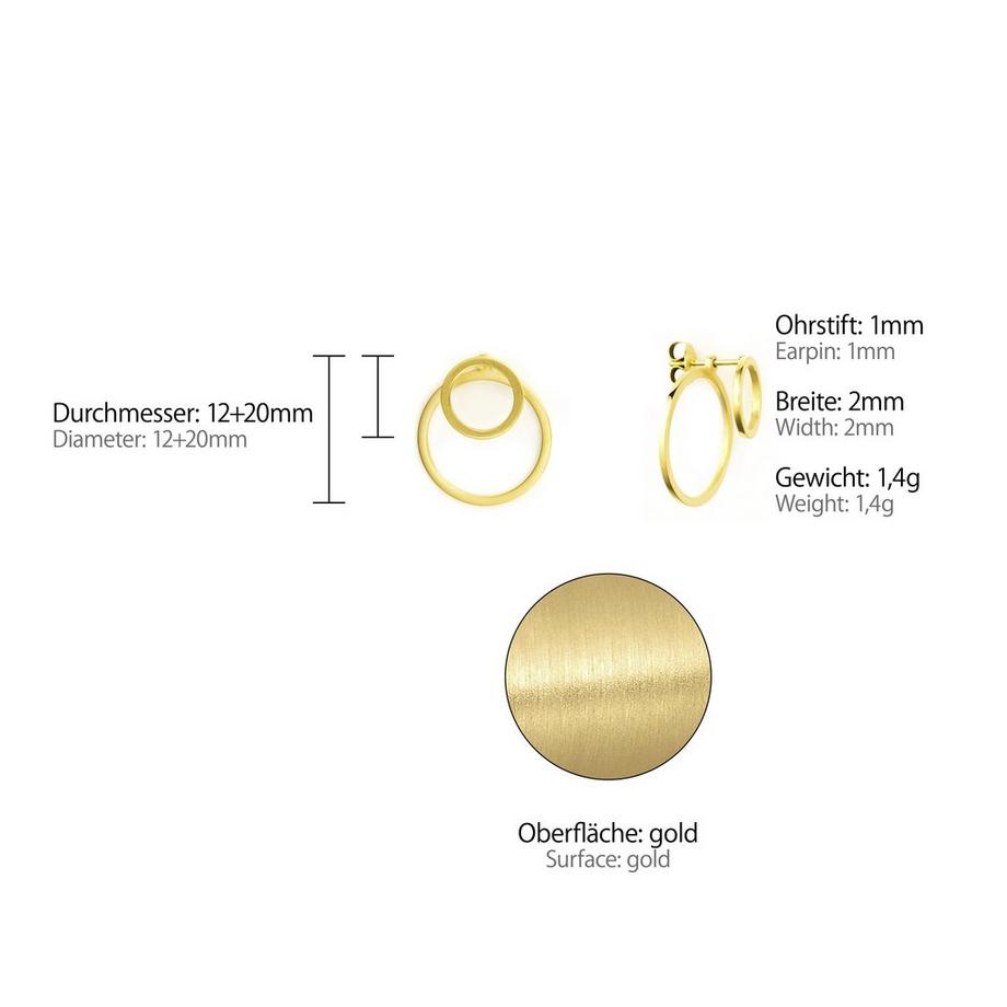 Heideman  Boucles d'oreilles Circle 