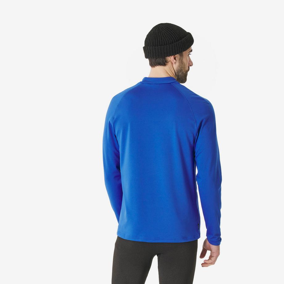 WEDZE  Sous-vêtement thermique de ski chaud et respirant homme, BL 500 bleu 